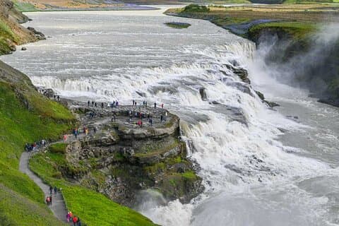 Gullfoss waterfall