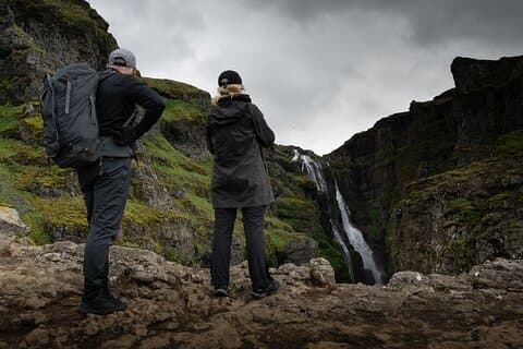 Glymur waterfall hike