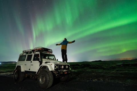 Private Aurora Hunt in Iceland with Professional Photos