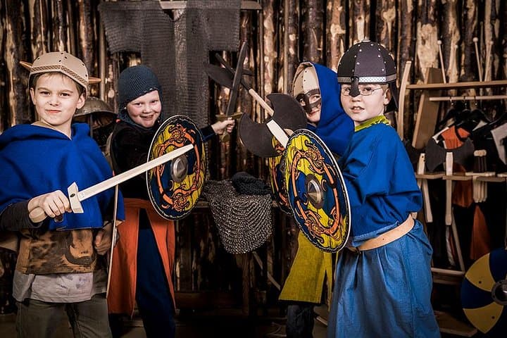 Dressing as Vikings