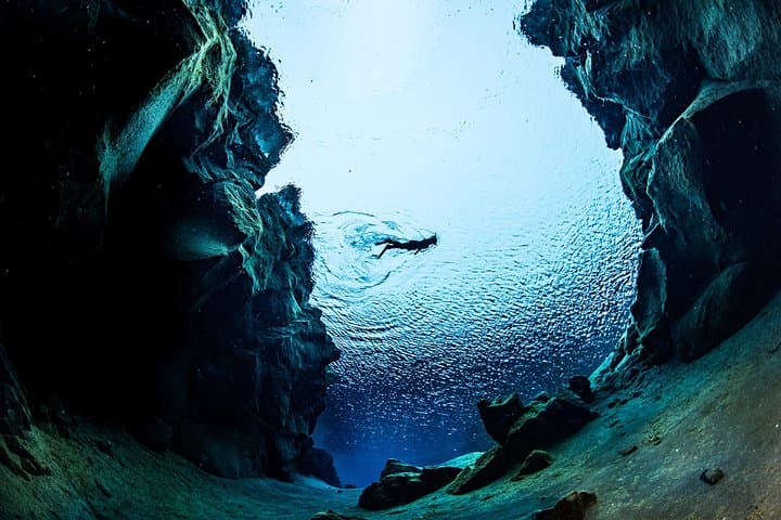 Snorkeling between the two continental plates