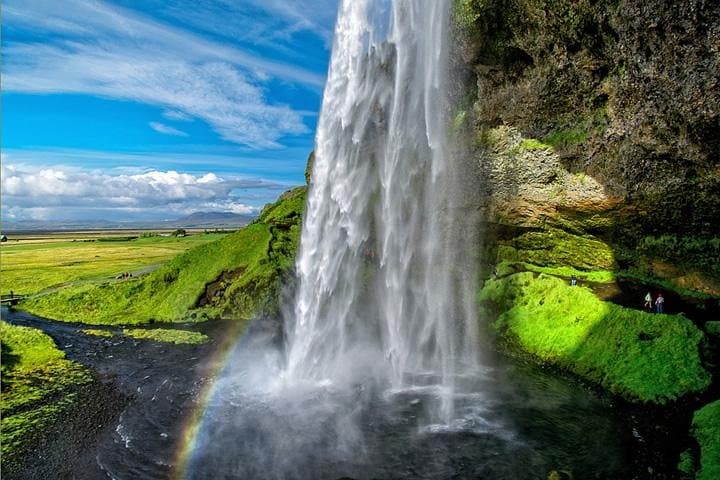 Seljalandsfoss waterfall on South Coast of Iceland