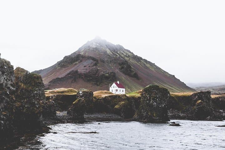 Arnarstapi village in Snæfellsnes Peninsula