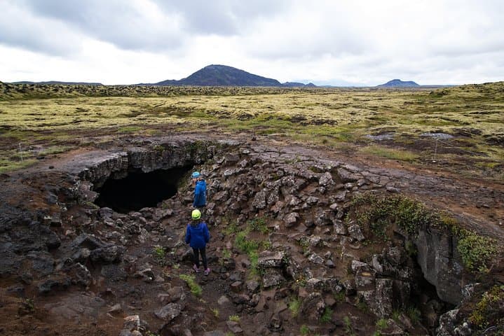 Lava Tunnel Caving with Transfer | Small Group