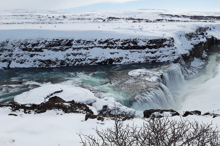 Private Golden Circle Tour and Snowmobiling Adventure