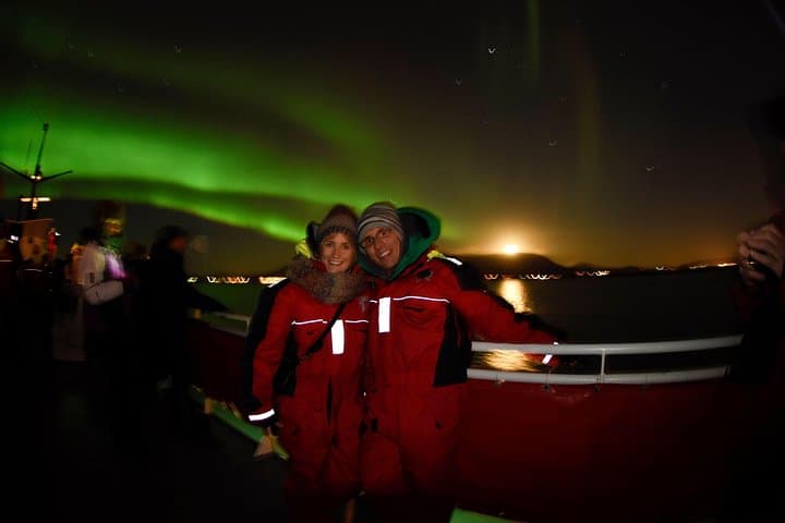 Winter Whale Watching and Northern Lights Cruise from Reykjavik