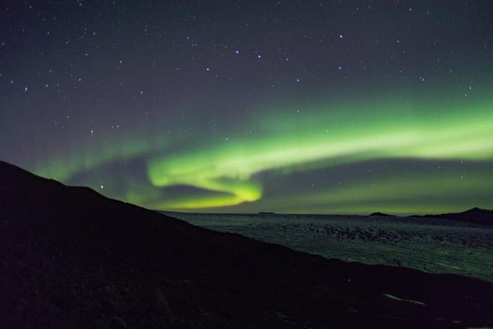 Northern Light in Iceland