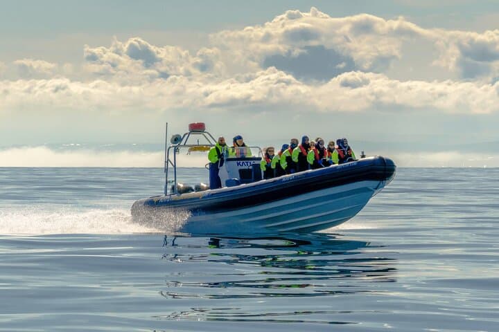 Our fast maneuverable boat!
