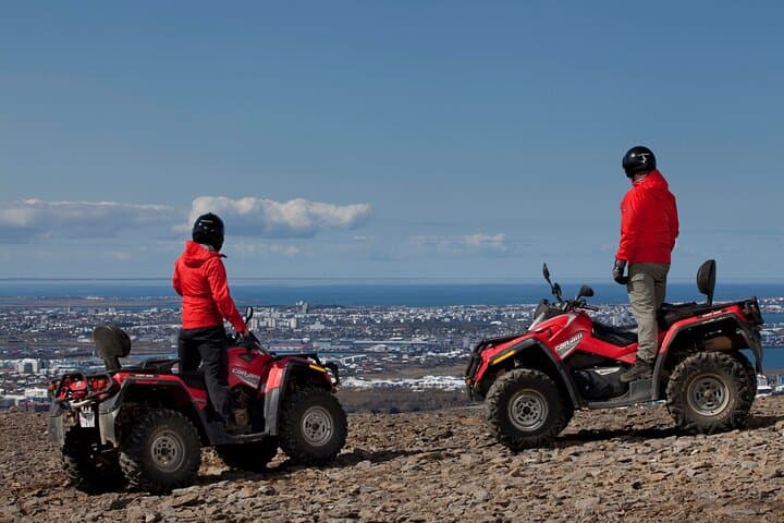 1 Hour ATV Quad Tour : Pick up from Reykjavik (2 persons per ATV)