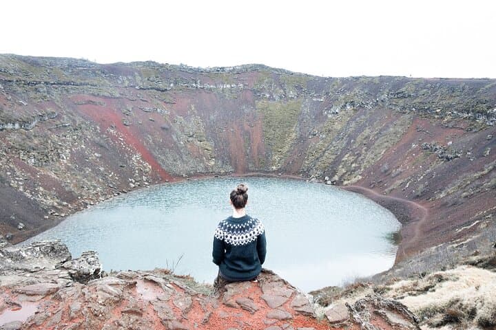 The 6500 year old Kerið Volcanic Crater