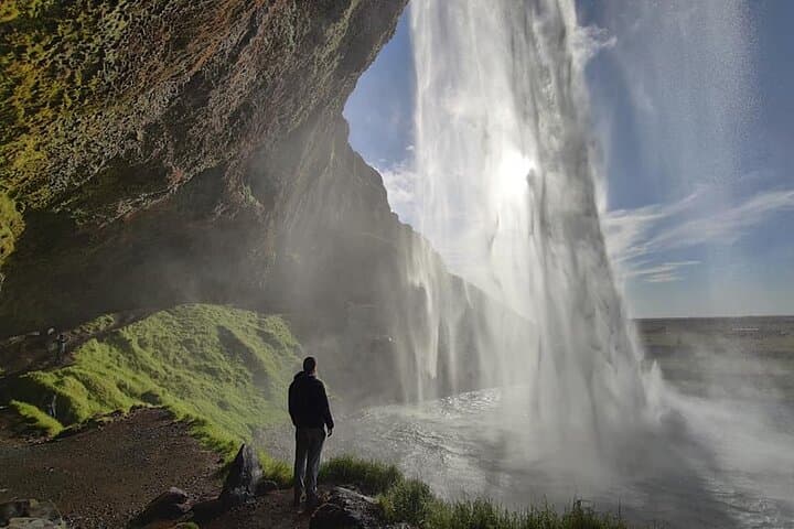 South Coast Waterfall, Black Beach, Glacier Adventure Small Group