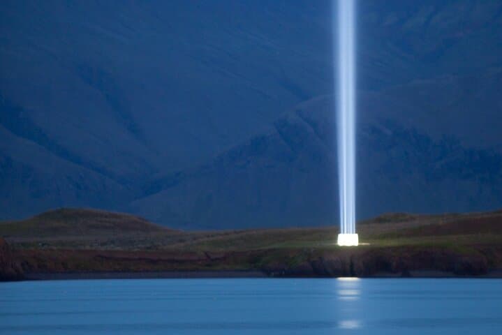 Imagine Peace Tower Tour on Viðey island | John Lennon tribute