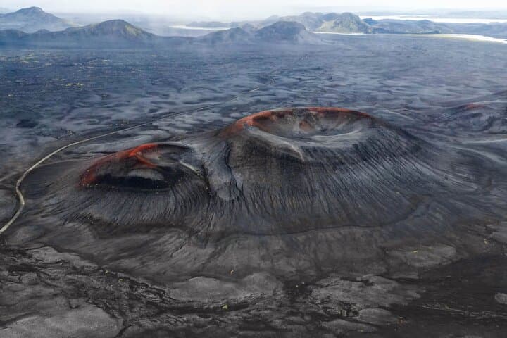 Craters on the way to Landmannalaugar