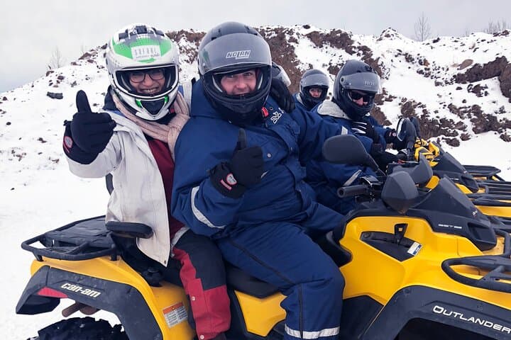 1 Hour ATV Quad Tour : Pick up from Reykjavik (2 persons per ATV)