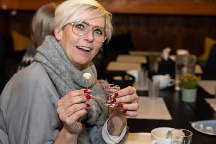 Hákarl - Or fermented shark is a traditional Icelandic speciality, dare yourself on it´s "unique" flavour