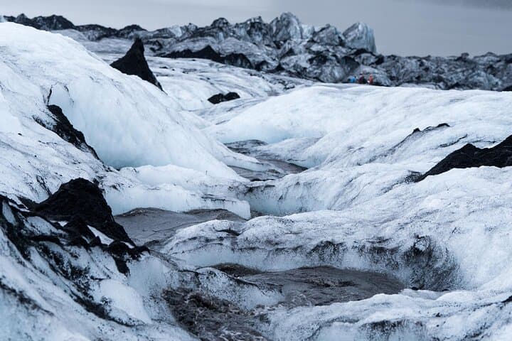You'll see many beautiful formations on the glacier.