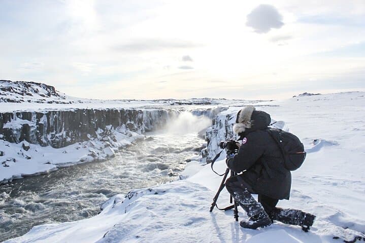 Dettifoss Waterfall - Europes most powerful waterfall
