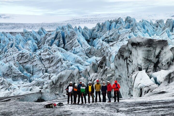 Jökulsárlón: Blue Ice Cave and a Long Glacier Hike