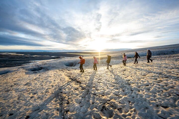 Jökulsárlón: Blue Ice Cave and a Long Glacier Hike
