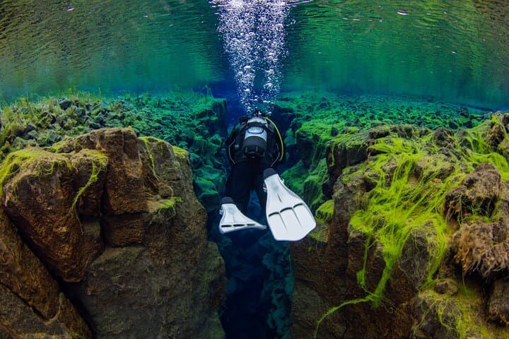 Dive the Divide: Silfra Fissure Scuba Tour | Meet at Thingvellir