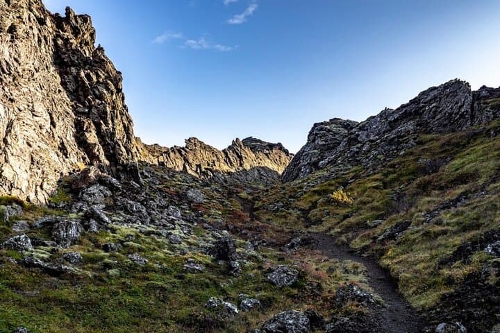 Rock formations resembling Trolls