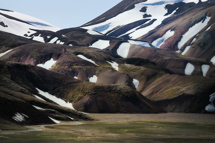 Landmannalaugar Hiking Haifoss Waterfall and Nature Bath