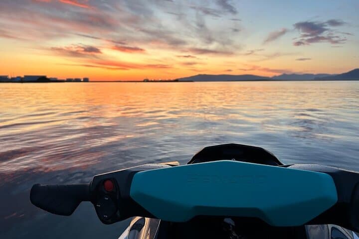 Sunset Jet ski tour on Reykjavík Bay
