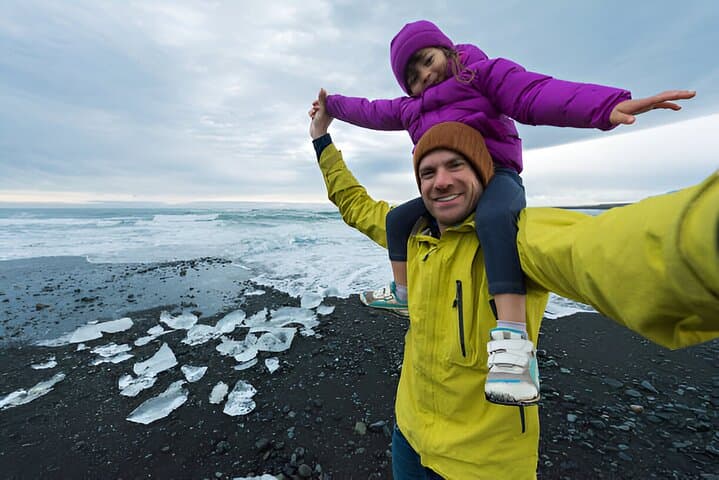 South Coast with Diamond Beach Private Tour from Reykjavik