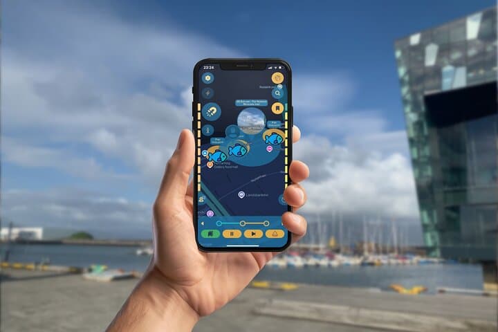Viking Reykjavik GPS App Walking Tour Mobile Game