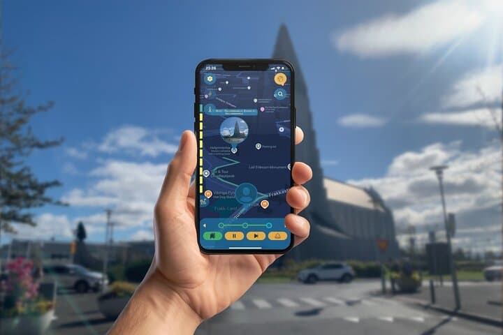 Viking Reykjavik GPS App Walking Tour Mobile Game