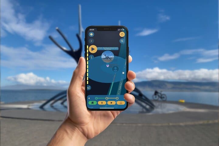 Viking Reykjavik GPS App Walking Tour Mobile Game