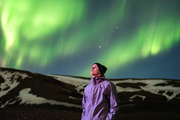 From Reykjavík Northern Lights Chase in a 4x4 Sprinter