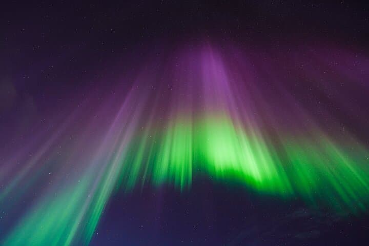From Reykjavík Northern Lights Chase in a 4x4 Sprinter