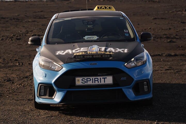 Private Airport Transfer in Icelands Only Rally Car Taxi