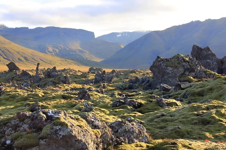 Explore the lava fields, created over thousands of years. Testament to the volcanic nature of this region