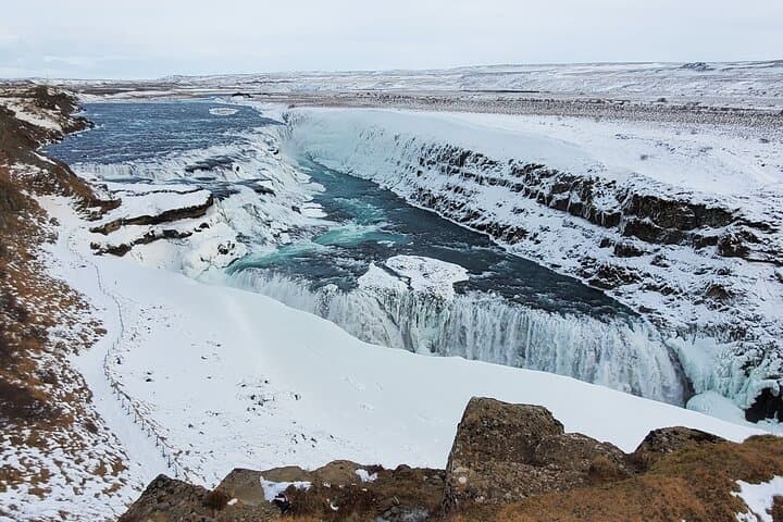 Private 4WD Golden Circle & Glacier Snowmobiling Iceland Tour