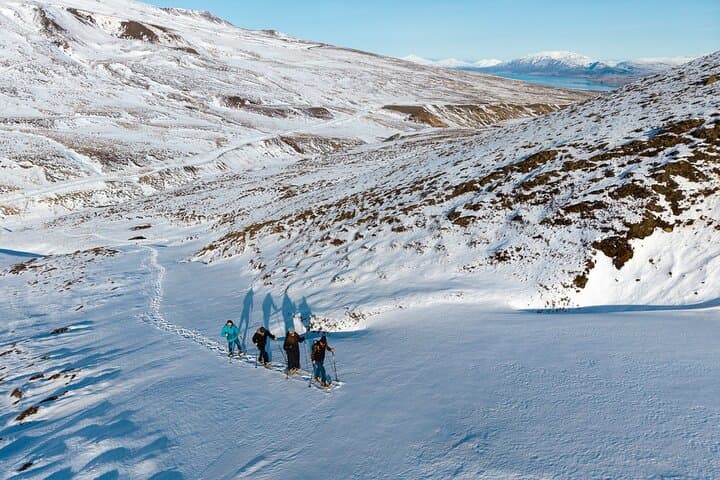 Family Snowshoe Hike from Akureyri