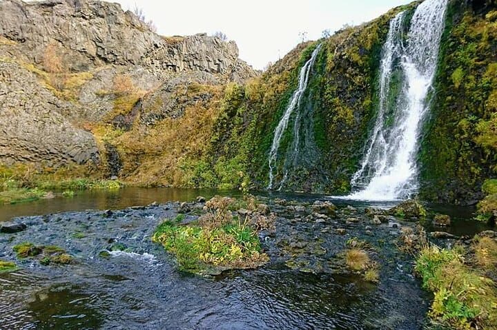 9 Hidden Waterfalls Super Jeep Private Adventure from Reykjavik
