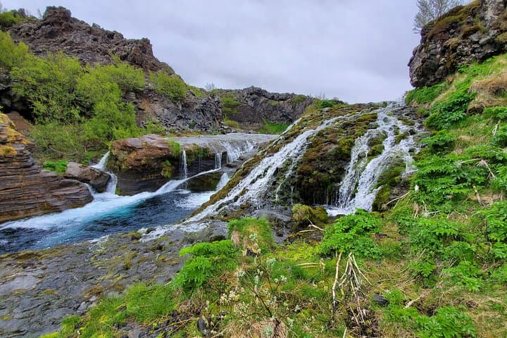 9 Hidden Waterfalls Super Jeep Private Adventure from Reykjavik
