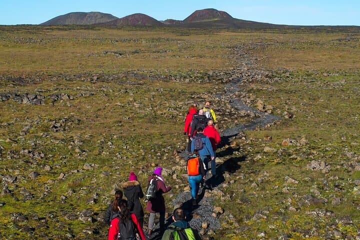 Inside The Volcano Hiking Tour with Pickup from Reykjavík