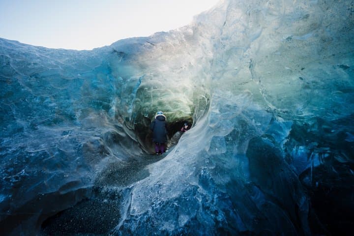 Every view is an icy masterpiece