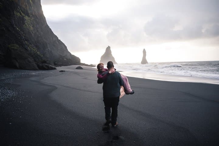 Couple's photoshoot in Iceland