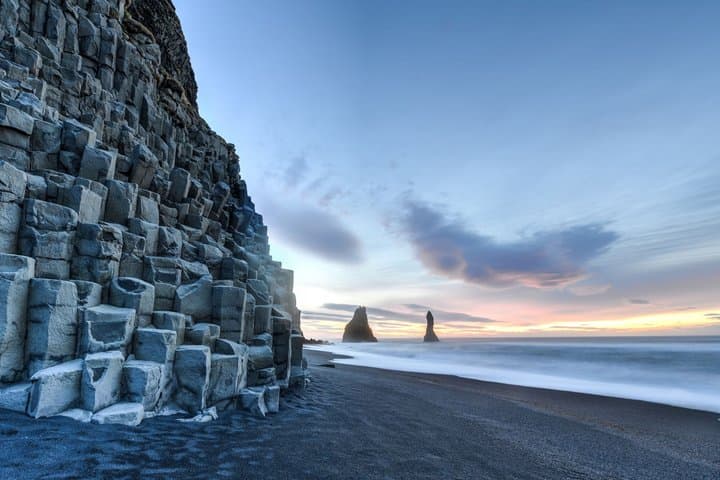 South Coast Private Tour Waterfalls Glacier and Black Sand Beach
