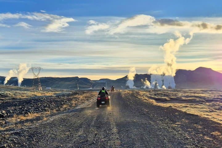 Reykjavik ATV Tour on Lava Fields & Geothermal Rye Bread Tasting