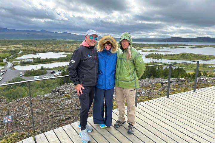 Private Golden Circle with Snowmobile Ride from Reykjavik