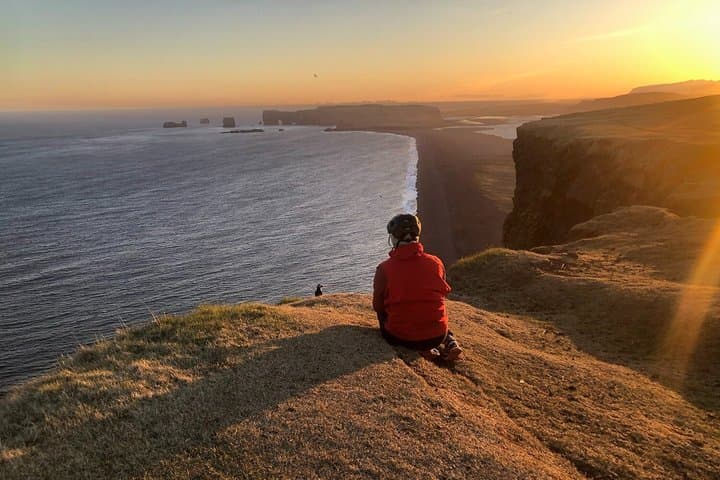 Iceland from Above Reynisfjall Clifftop Hike Experience