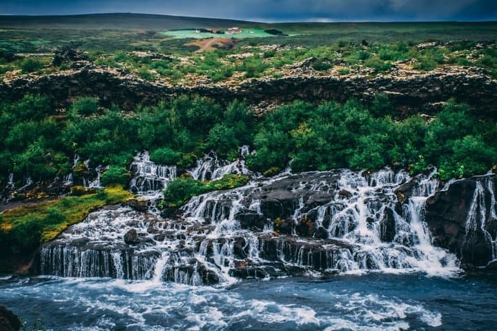 Private Silver Circle and Vidgelmir Lava Cave Tour