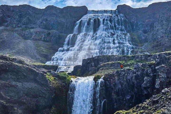 Iceland Solar Eclipse and Dynjandi Waterfall Tour from Isafjordur