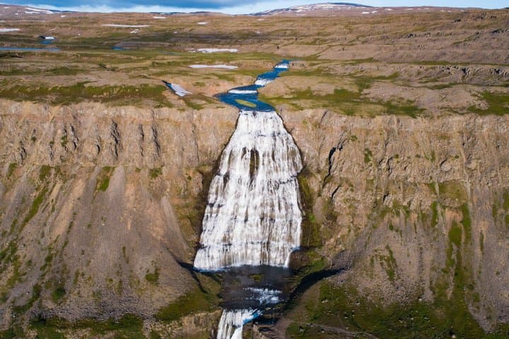 Iceland Solar Eclipse and Dynjandi Waterfall Tour from Isafjordur