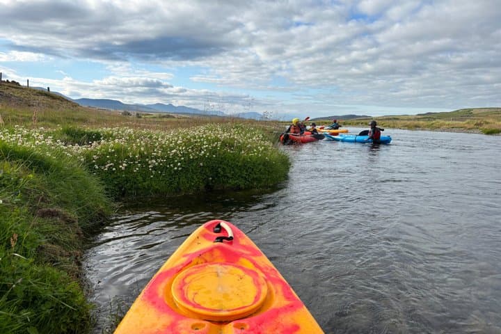 Guided Sit on Top Kayak Tour near Akureyri